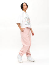 Thumbnail 3 of Lifting Club Crop Tee - White, 3 of 3