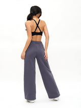 Thumbnail 3 of Plush Fleece Straight Leg Sweat Pant - Blue Steel, 3 of 6