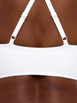 Thumbnail 5 of Poshknit Sports Bra - White, 5 of 5