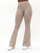 Colorado Fleece Flare Legging - Neutral