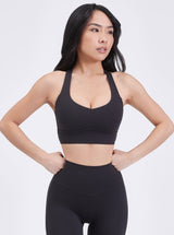 Thumbnail 2 of Collagen Sports Bra - Onyx Black, 2 of 4