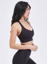 Thumbnail 3 of Collagen Sports Bra - Onyx Black, 3 of 4