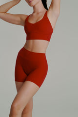 Thumbnail 2 of Poshknit Sports Bra - Lipstick Red, 2 of 4