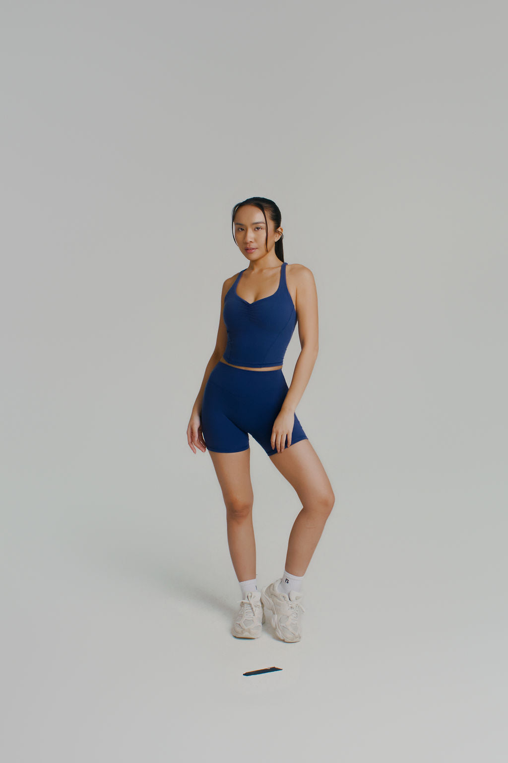 Poshknit Waist Tank - Baked Blue