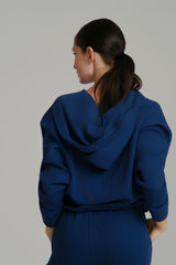 Thumbnail 2 of **PREORDER** Threads Zip Hoodie - Baked Blue, 2 of 4