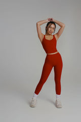 Thumbnail 3 of Poshknit Waist Tank - Lipstick Red, 3 of 5