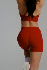 Thumbnail 3 of Poshknit Sports Bra - Lipstick Red, 3 of 4