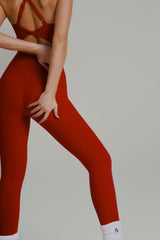 Thumbnail 2 of Poshknit Scrunch Bodysuit - Lipstick Red, 2 of 2