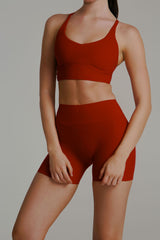 Thumbnail 1 of Poshknit Sports Bra - Lipstick Red, 1 of 4