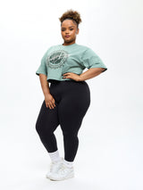 Thumbnail 2 of Build Crop Tee - Arctic Moss, 2 of 4