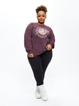 Thumbnail 2 of Build Long Sleeve Tee - Smoked Cherry, 2 of 4