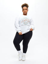 Thumbnail 2 of Lifting Club Long Sleeve Tee - White, 2 of 3