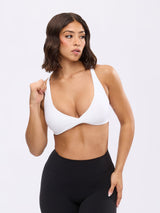 Thumbnail 5 of Glow Sports Bra - White, 5 of 6