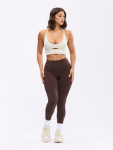 Thumbnail 5 of Reversible Nubre Crop - Bone / Cold Brew, 5 of 9