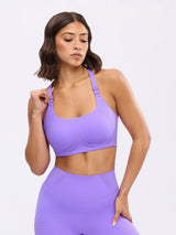 Thumbnail 7 of Airbrush Laser BTC Sports Bra - Party Purple, 7 of 7