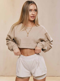 Hot Girl Run Short - Bone