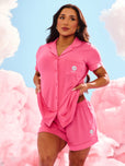 **PREORDER** Pajama Shorts Set - Pink