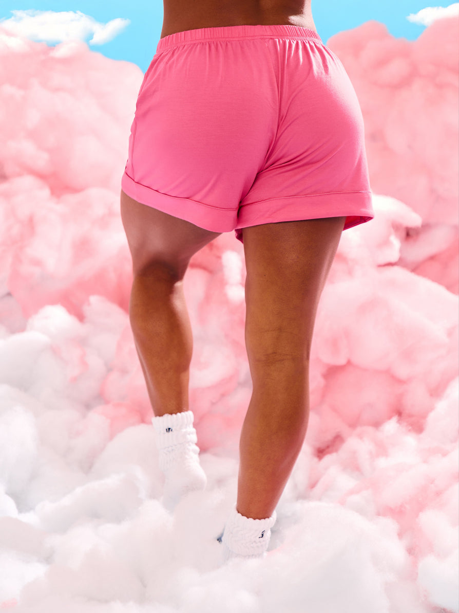 **PREORDER** Pajama Shorts Set - Pink