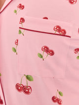 Thumbnail 2 of **PREORDER** Pajama Pants Set - Cherry Print, 2 of 5