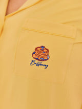 Thumbnail 3 of **PREORDER** Pajama Shorts Set - Yellow, 3 of 5