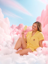 Thumbnail 5 of **PREORDER** Pajama Shorts Set - Yellow, 5 of 5