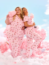 Thumbnail 4 of **PREORDER** Pajama Pants Set - Cherry Print, 4 of 5