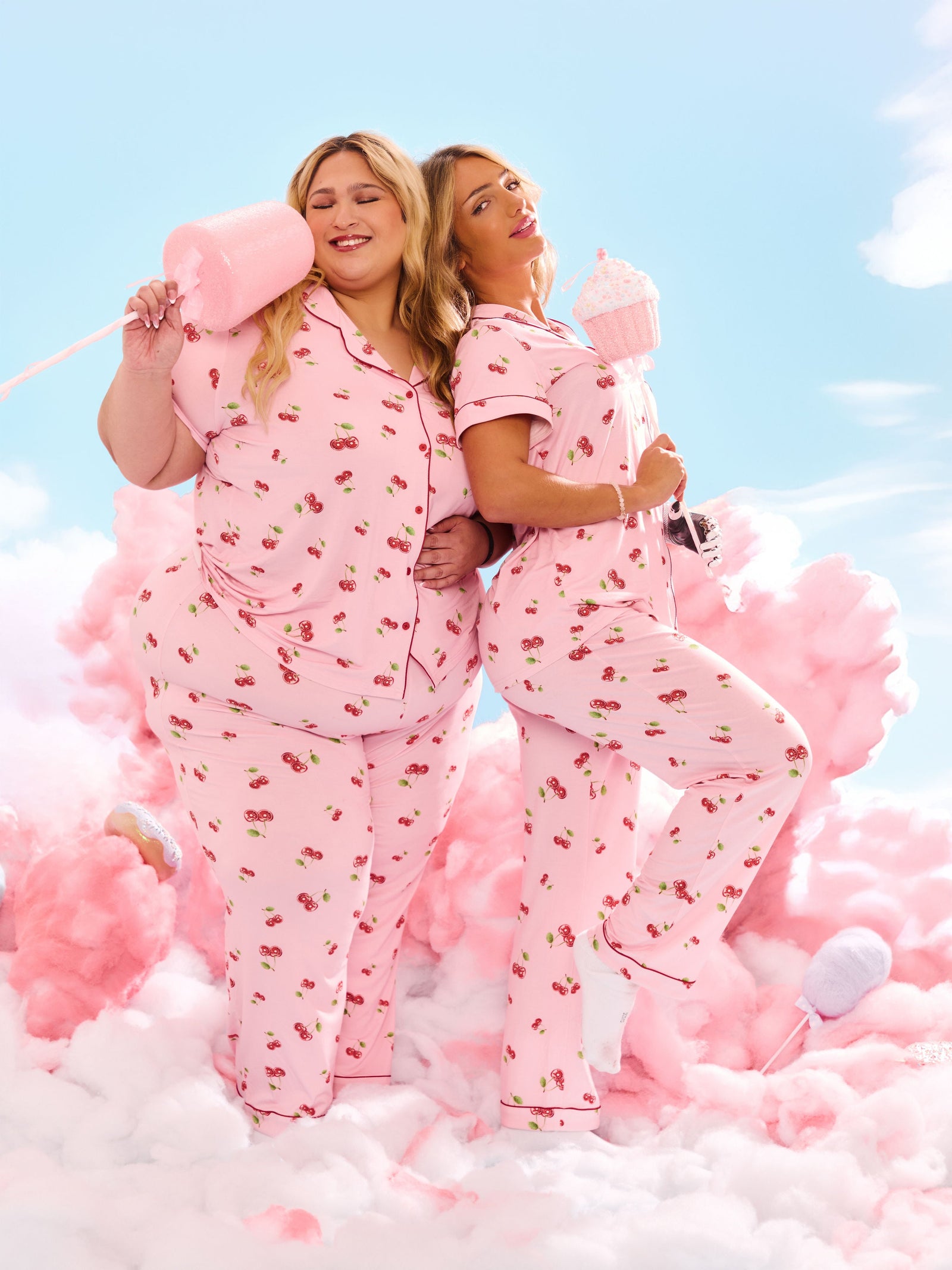 **PREORDER** Pajama Pants Set - Cherry Print