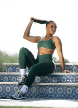 Thumbnail 1 of Siren Scrunch Legging - Limon Pepino, 1 of 4