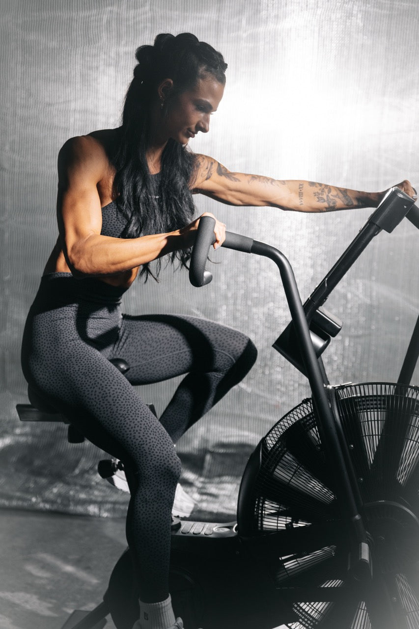 Flex Seamless Legging - Black Bossy