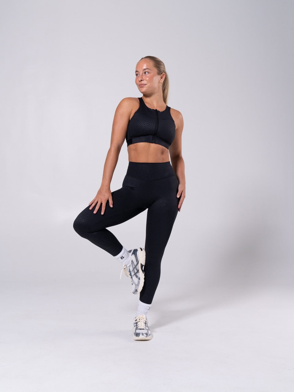 Rebel Impact Legging - Flocked Bossy Print