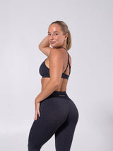 Thumbnail 10 of Flex Seamless Sports Bra - Black Bossy, 10 of 12