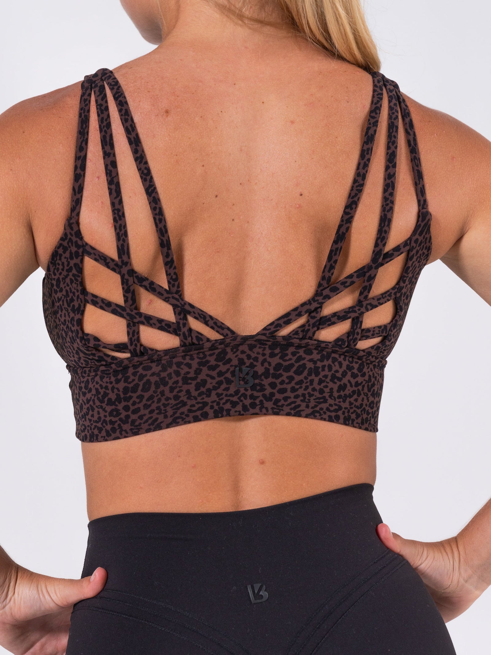 Monarch Sports Bra - Leopard Print