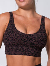 Thumbnail 1 of Monarch Sports Bra - Leopard Print, 1 of 8
