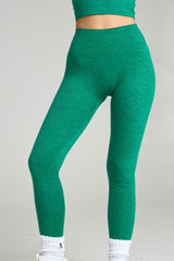 Thumbnail 7 of Dream Heathered Legging - Heather Green, 7 of 7