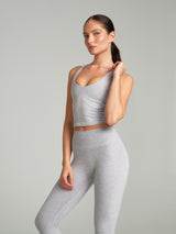 Thumbnail 7 of Dream Heathered Legging - Heather Grey, 7 of 7