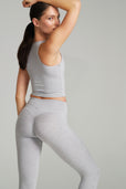 Dream Heathered Legging - Heather Grey