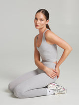 Thumbnail 5 of Dream Heather V Neck Tank - Heather Grey, 5 of 9
