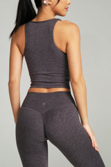 Thumbnail 1 of Dream Heathered Legging - Heather Charcoal, 1 of 6