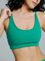 Thumbnail 1 of Plush Fleece Bralette - Lucky Charm, 1 of 7