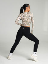 Thumbnail 6 of Halo Long Sleeve Baby Tee - Pink Camo, 6 of 9