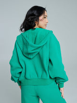 Thumbnail 3 of Plush Fleece Zip Hoodie - Lucky Charm, 3 of 4