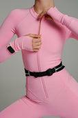 Colorado Fleece Bodysuit - Plastic Pink