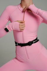 Thumbnail 1 of Colorado Fleece Bodysuit - Plastic Pink, 1 of 5