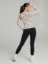 Thumbnail 4 of Halo Long Sleeve Hip Tee - Pink Camo, 4 of 4