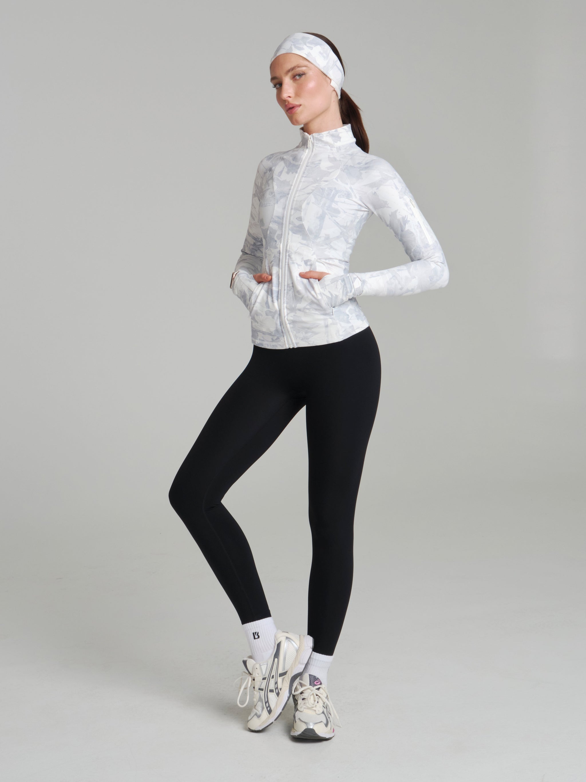 Colorado Fleece Zip Jacket - Snow Camo