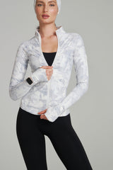 Thumbnail 3 of Colorado Fleece Zip Jacket - Snow Camo, 3 of 7