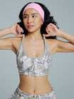 Plush Fleece Bralette - Pink Camo