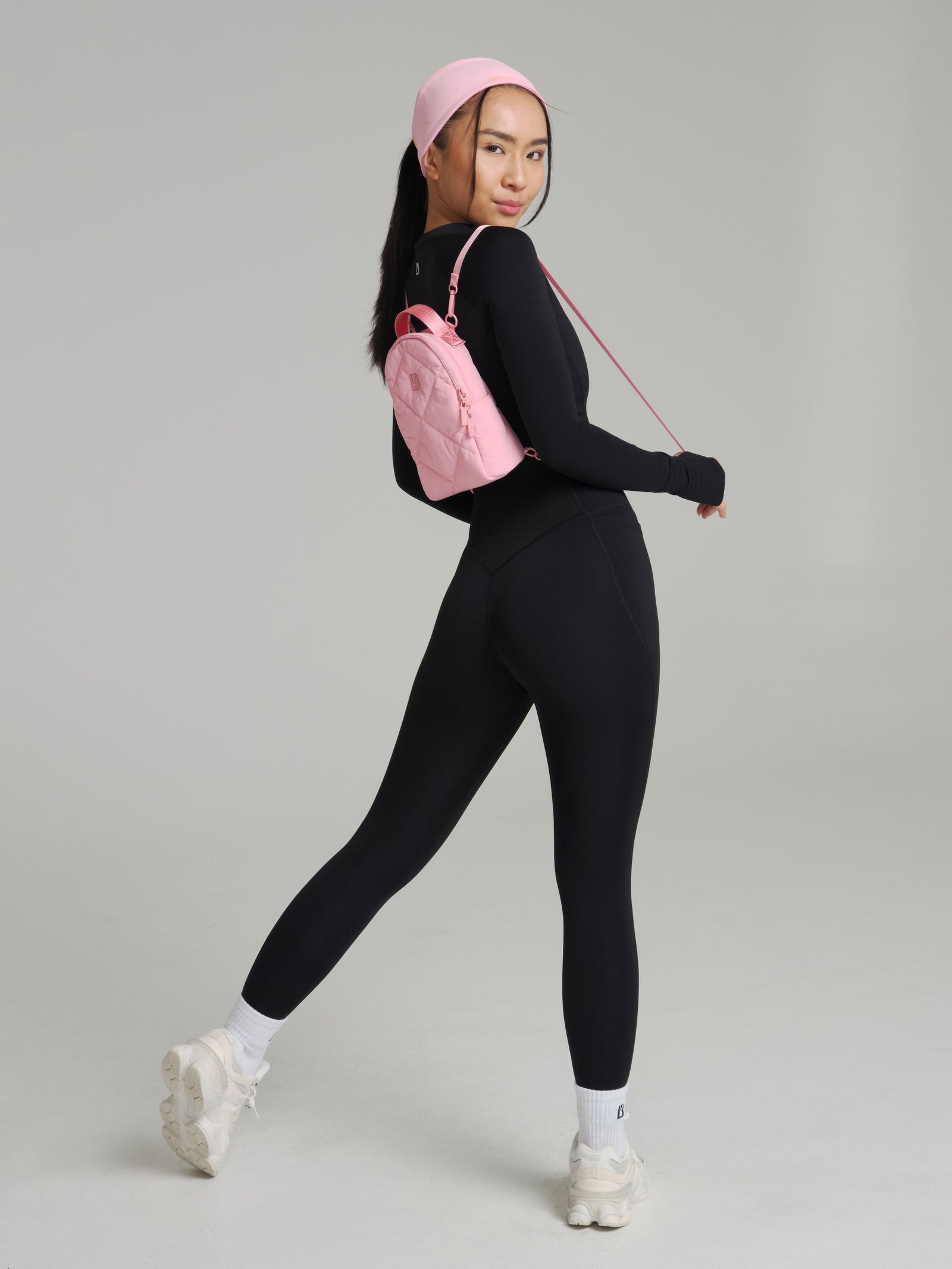 Mini Puffer Backpack - Plastic Pink