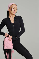 Thumbnail 3 of Mini Puffer Backpack - Plastic Pink, 3 of 6