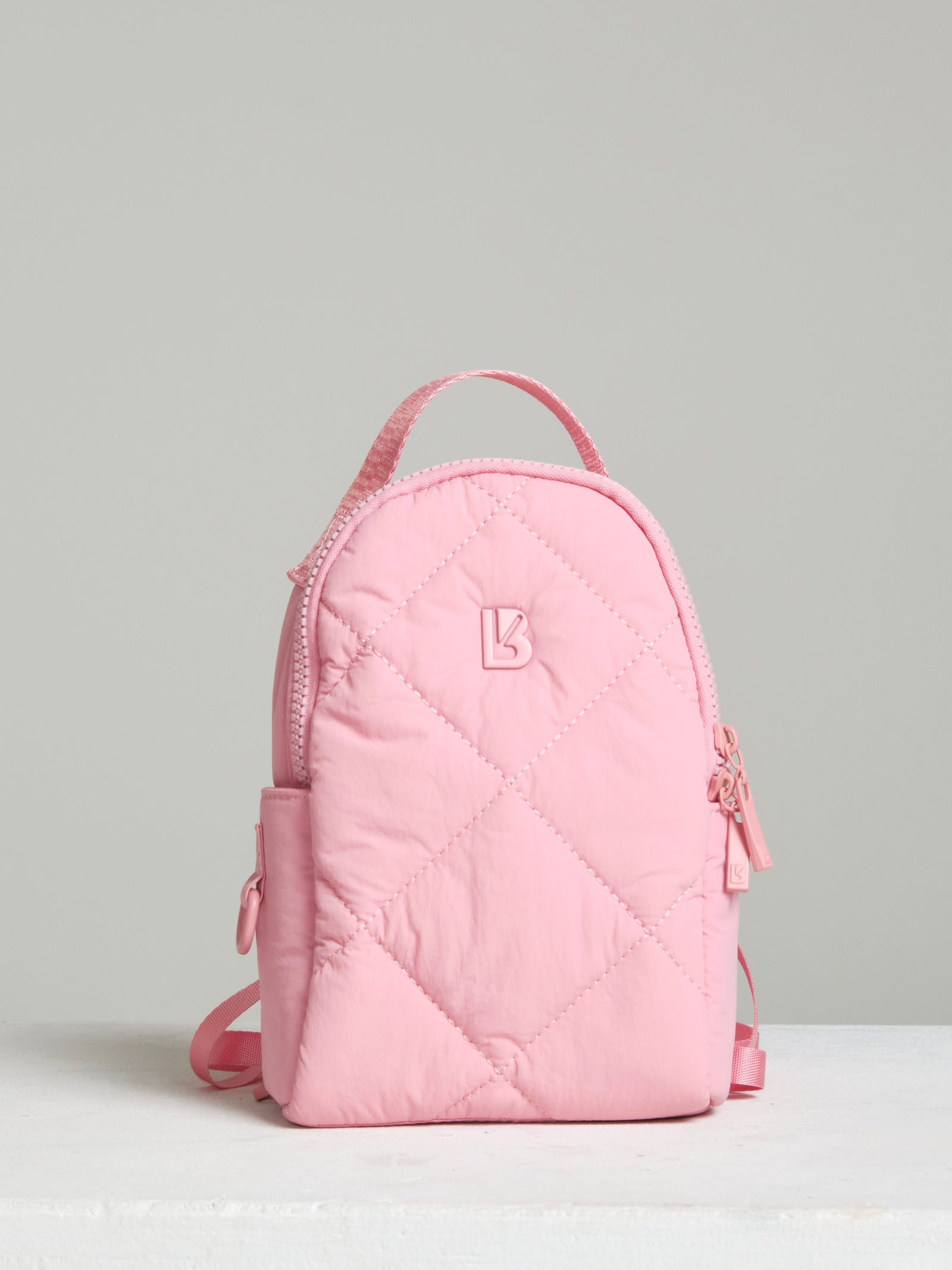 Mini Puffer Backpack - Plastic Pink